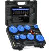 imageOrion Motor Tech Turbo System Leakage Tester Kit 10pc Turbo Boost Leak Tester Set with 4 Pairs of Stepped Adapters 138quot to 312quot Turbo Pressure Leakage Tester for Cooling Emissions Exhaust Pipesblack
