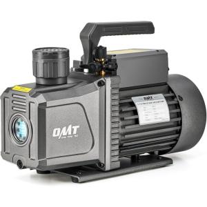 imageOrion Motor Tech 2 Stage Vacuum Pump 9 cfm 34 hp HVAC Rotary Vane Vacuum Pump with 15 Micron Ultimate Vacuum Two Stage Air Vacuum Pump for R22 R134a R410a HVAC Servicing