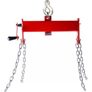 imageOrion Motor Tech Engine Hoist Cherry Picker Engine Load Leveler Steel Chain Hoist for up to 2 Ton 4000lbs