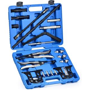 imageOrion Motor Tech Valve Spring Compressor Universal Overhead Engine Valve Spring Remover and Installer OHV OHC Compressor Tool Valve Stem Tool Valve Holder Tool Valve Keeper Remover and Installer