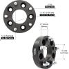imageOrion Motor Tech 5x45 to 5x5 Wheel Spacers 125inch 715mm Bore with 12quot20 Studs Compatible with Jeep TJ Jeep Cherokee Jeep Wrangler Ford Ranger Mustang 5x1145x127 Wheel Spacer 4pcs BlackBlack