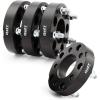 imageOrion Motor Tech 5x45 to 5x5 Wheel Spacers 125inch 715mm Bore with 12quot20 Studs Compatible with Jeep TJ Jeep Cherokee Jeep Wrangler Ford Ranger Mustang 5x1145x127 Wheel Spacer 4pcs BlackBlack