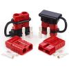 imageOrion Motor Tech Wire Connector 2 Pack 50A Wire Harness Plug Kit for 6 to 12 Gauge Cables 12V to 36V Battery Quick Connect Disconnect Set for Car Bike ATV Winches Lifts Motors More Set of 2 Redred