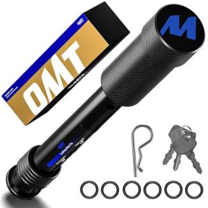 imageOrion Motor Tech Locking Hitch Pin Fits 2quot 25quot 3quot 35quot Receiver with 58quot Diameter Hitch Lock AntiTheft Steel Hitch Pin Lock with Key for Class V IV III AntiRattle Trailer Hitch Pin with ORings55 in Total Length