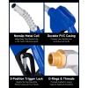 imageOrion Motor Tech 1quot NPT Automatic Fuel Nozzle Kit Auto Shut Off Fuel Nozzle with 360 Hose Swivel Gas Fuel Transfer Refilling Nozzle with 1316quot Spout 32 gpm for Gasoline Diesel Kerosene34 by 1516