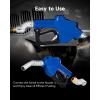 imageOrion Motor Tech 1quot NPT Automatic Fuel Nozzle Kit Auto Shut Off Fuel Nozzle with 360 Hose Swivel Gas Fuel Transfer Refilling Nozzle with 1316quot Spout 32 gpm for Gasoline Diesel Kerosene1 by 1316