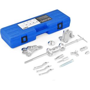 imageOrion Motor Tech Slide Hammer 9Way Slide Hammer Puller Set Slide Hammer Bearing Puller with Internal External 2 Jaw ampamp 3 Jaw Pullers Rear Wheel Axle Shafts Dent Shaft Puller Hub Puller Tool Kit