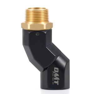 imageOrion Motor Tech 2pcs 34quot NPT Fuel Hose Nozzle Swivel Kit Multi Plane 360 Rotating Fuel Tank Adapter Swivel Coupler Set with Accessories1 PCS 1 NPT