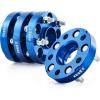imageOrion Motor Tech Hub Centric 5x1143 Wheel Spacers 1quot Blue Wheel Spacers with M12x15 Studs Compatible with Honda Accord Honda Civic Honda CRV Acura RSX Acura TL 641mm Bore Wheel Spacer Kit 4pcsblue