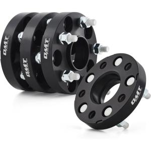 imageOrion Motor Tech Hub Centric 5x1143 Wheel Spacers 1quot Blue Wheel Spacers with M12x15 Studs Compatible with Honda Accord Honda Civic Honda CRV Acura RSX Acura TL 641mm Bore Wheel Spacer Kit 4pcsblack