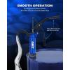 imageOrion Motor Tech 55 Gallon Drum Pump for Transfer of Chemicals Acidic Solutions Fuels Water Based Fluids Fits 5 to 55 Gallon Drums ampamp Barrels Lever Action Barrel Pump with 3 Suction Tube