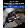 imageOrion Motor Tech Single Dual Quad Piston Brake Caliper Compressor Brake Piston Compressor Tool Set for Brake Pad Replacement Disc Brake Caliper Tool Compatible with Most Cars amp Trucks Black