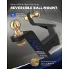 imageOrion Motor Tech Trailer Hitch Ball Mount for 2 Receiver with 2 Ball 2 Drop 8000 lb Towing Capacity HeavyDuty Tow Hitch Reversible Ball Hitch for Truck Boat RV Cargo with Hitch Pin amp Clip2 Ball