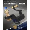 imageOrion Motor Tech Trailer Hitch Ball Mount for 2 Receiver with 2 Ball 2 Drop 8000 lb Towing Capacity HeavyDuty Tow Hitch Reversible Ball Hitch for Truck Boat RV Cargo with Hitch Pin amp Clip2 Ball