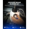 image:imageOrion Motor Tech Brake Bleeder Kit 25L Pressure Brake Bleeder Set with 425x675Adapter 26qt Manual Brake Fluid Extractor with 500mL Brake Bleeder Bottle Compatible with GMC Chrysler Dodge Jeep507mm Adapter
