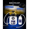 image:imageOrion Motor Tech Brake Bleeder Kit 25L Pressure Brake Bleeder Set with 425x675Adapter 26qt Manual Brake Fluid Extractor with 500mL Brake Bleeder Bottle Compatible with GMC Chrysler Dodge Jeep435mm Adapter