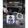 image:imageOrion Motor Tech Brake Bleeder Kit 25L Pressure Brake Bleeder Set with 425x675Adapter 26qt Manual Brake Fluid Extractor with 500mL Brake Bleeder Bottle Compatible with GMC Chrysler Dodge Jeep42mm Adapter