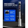 image:imageOrion Motor Tech Locking Hitch Pin Fits 2 amp 25 Receiver with 58 Diameter Hitch Pin Lock AntiTheft Steel Hitch Pin Lock with Key for Class III IV AntiRattle Trailer Hitch Pin SilverSilver