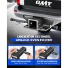 image:imageOrion Motor Tech Locking Hitch Pin Fits 2 amp 25 Receiver with 58 Diameter Hitch Pin Lock AntiTheft Steel Hitch Pin Lock with Key for Class III IV AntiRattle Trailer Hitch Pin SilverBlack
