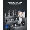 image:imageOrion Motor Tech M12x125 Spline Lug Nuts with Cone Seat Wheel Accessories Compatible with 19932022 Nissan Altima 19882022 Nissan Maxima 19972023 Subaru Forester Aftermarket Wheel Set of 20Silver