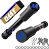 image:imageOrion Motor Tech Locking Hitch Pin Fits 2 amp 25 Receiver with 58 Diameter Hitch Pin Lock AntiTheft Steel Hitch Pin Lock with Key for Class III IV AntiRattle Trailer Hitch Pin SilverBlack