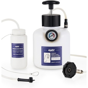image:imageOrion Motor Tech Brake Bleeder Kit 25L Pressure Brake Bleeder Set with 425x675Adapter 26qt Manual Brake Fluid Extractor with 500mL Brake Bleeder Bottle Compatible with GMC Chrysler Dodge Jeep495mm Adapter