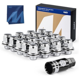 image:imageOrion Motor Tech M12x125 Spline Lug Nuts with Cone Seat Wheel Accessories Compatible with 19932022 Nissan Altima 19882022 Nissan Maxima 19972023 Subaru Forester Aftermarket Wheel Set of 20Silver