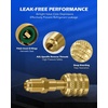 image:imageOrion Motor Tech R410a Adapter 516 Female to 14 Male Air Conditioner amp Hose Connectors for R410a Refrigerant Mini Split HVAC Recharging amp More Set of 4 Angled AdaptersR32  R454B