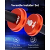 image:imageOrion Motor Tech 33pc Bearing Press Kit for Small Vehicles Bearing Race and Seal Driver Set with Metric SAE Adapters Seal Driver Set with 3 Knurled HandlesLarge
