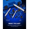 image:imageOrion Motor Tech 33pc Bearing Press Kit for Small Vehicles Bearing Race and Seal Driver Set with Metric SAE Adapters Seal Driver Set with 3 Knurled HandlesSmall