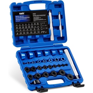 image:imageOrion Motor Tech 33pc Bearing Press Kit for Small Vehicles Bearing Race and Seal Driver Set with Metric SAE Adapters Seal Driver Set with 3 Knurled HandlesSmall