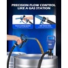 image:imageOMT 55 Gallon Drum Pump Lever Action Barrel Pump for 15 to 55 gal Drums  Heavy Duty Barrel Hand Pump with Telescoping Suction Tube Transferring Heating Oil Motor Oil Transmission FluidBlue Electric Reinforced PP Pump