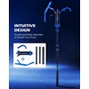 image:imageOMT 55 Gallon Drum Pump Lever Action Barrel Pump for 15 to 55 gal Drums  Heavy Duty Barrel Hand Pump with Telescoping Suction Tube Transferring Heating Oil Motor Oil Transmission FluidBlack Lever Action Reinforced PP Pump