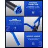 image:imageOMT 55 Gallon Drum Pump Lever Action Barrel Pump for 15 to 55 gal Drums  Heavy Duty Barrel Hand Pump with Telescoping Suction Tube Transferring Heating Oil Motor Oil Transmission FluidBlack Lever Action Reinforced PP Pump