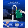 image:imageOMT 55 Gallon Drum Pump Lever Action Barrel Pump for 15 to 55 gal Drums  Heavy Duty Barrel Hand Pump with Telescoping Suction Tube Transferring Heating Oil Motor Oil Transmission FluidBlack Rotary Action Aluminum Pump