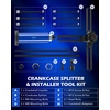 image:imageOMT Crankcase Splitter and Installer Tool with 360 Degree Adjustable Arms  15pc Crank Case Splitter Separator Installer Puller Set for Motorcycle Dirt Bike ATV 2 amp 4 Stroke Crankcase