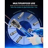 image:imageOrion Motor Tech Brake Line Flaring Tool Kit 45 amp 37 Degree Flaring Tool Set Single Bubble Double Flare Tool Kit for Brake Lines Professional Brake Flare Tool Kit for 316 14 516 38 TubesHydraulic 45  ISO