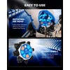 image:imageOrion Motor Tech Brake Line Flaring Tool Kit 45 amp 37 Degree Flaring Tool Set Single Bubble Double Flare Tool Kit for Brake Lines Professional Brake Flare Tool Kit for 316 14 516 38 TubesDualHead 37  45