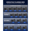 image:imageOrion Motor Tech Brake Line Flaring Tool Kit 45 amp 37 Degree Flaring Tool Set Single Bubble Double Flare Tool Kit for Brake Lines Professional Brake Flare Tool Kit for 316 14 516 38 TubesHydraulic 45  ISO