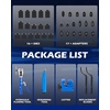 image:imageOrion Motor Tech Brake Line Flaring Tool Kit 45 amp 37 Degree Flaring Tool Set Single Bubble Double Flare Tool Kit for Brake Lines Professional Brake Flare Tool Kit for 316 14 516 38 TubesHydraulic 45  ISO