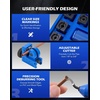 image:imageOrion Motor Tech Brake Line Flaring Tool Kit 45 amp 37 Degree Flaring Tool Set Single Bubble Double Flare Tool Kit for Brake Lines Professional Brake Flare Tool Kit for 316 14 516 38 TubesHydraulic 45  ISO