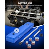 image:imageOrion Motor Tech OMT Cam Bearing Removal and Installation Tool Set  Universal Camshaft Bearing Tool Kit with 118 to 223 Inch Adapters Covers Most Domestic and Import Vehicles