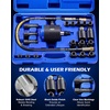 image:imageOrion Motor Tech OMT Pneumatic Injector Puller Set for Diesel Engines  23 pcs 58 Bar Air Vibration Injector Removal Tool with Extractor Hammer 19 Adapters Extension Hose and EU US Connectors