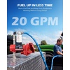 image:imageOMT 12V 20 GPM Fuel Transfer Pump with Manual Nozzle amp Filter  20 GPM High Flow Gasoline amp Diesel Transfer Pump Portable Electric Fuel Pump for Trucks Tractors Farm amp Jobsite Use20GPM Gas Pump Kit with Filter