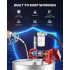 image:imageOMT 12V 20 GPM Fuel Transfer Pump with Manual Nozzle amp Filter  20 GPM High Flow Gasoline amp Diesel Transfer Pump Portable Electric Fuel Pump for Trucks Tractors Farm amp Jobsite Use20GPM Gas Pump Kit with Filter