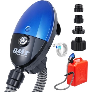 image:imageOMT 12V 20 GPM Fuel Transfer Pump with Manual Nozzle amp Filter  20 GPM High Flow Gasoline amp Diesel Transfer Pump Portable Electric Fuel Pump for Trucks Tractors Farm amp Jobsite Use32GPM Cordless Gas Pump Kit  Blue