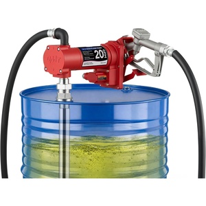 image:imageOMT 12V 20 GPM Fuel Transfer Pump with Manual Nozzle amp Filter  20 GPM High Flow Gasoline amp Diesel Transfer Pump Portable Electric Fuel Pump for Trucks Tractors Farm amp Jobsite Use20GPM Gas Pump Kit